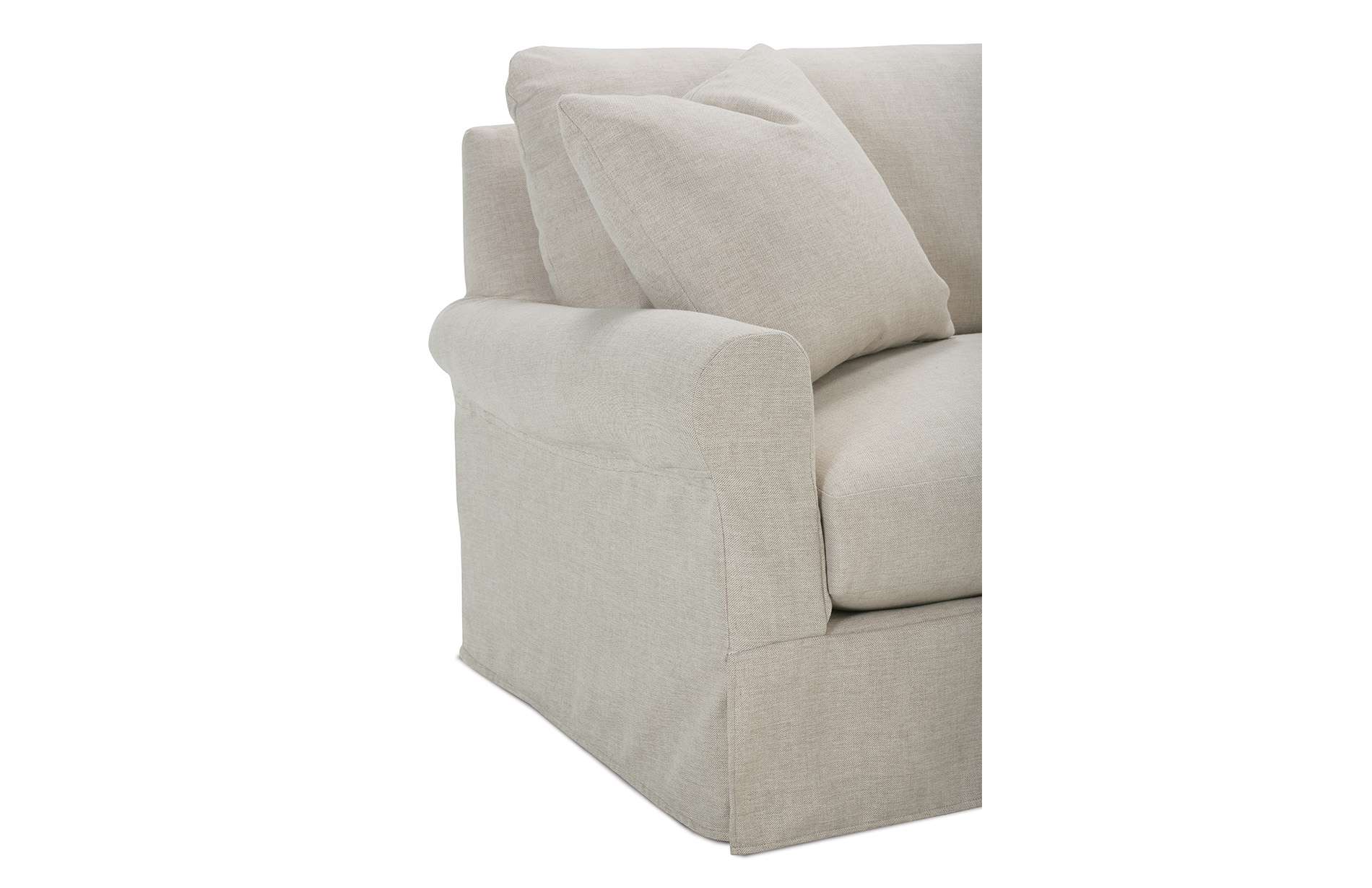 ABERDEEN BENCH CUSHION SLIPCOVER SOFA - Image 2