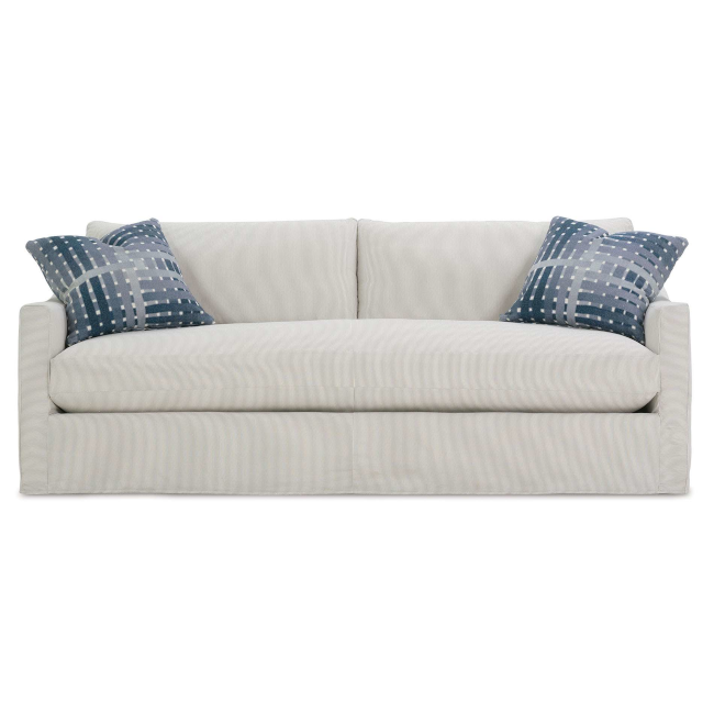 BRADFORD SLIPCOVER BENCH CUSHION SOFA
