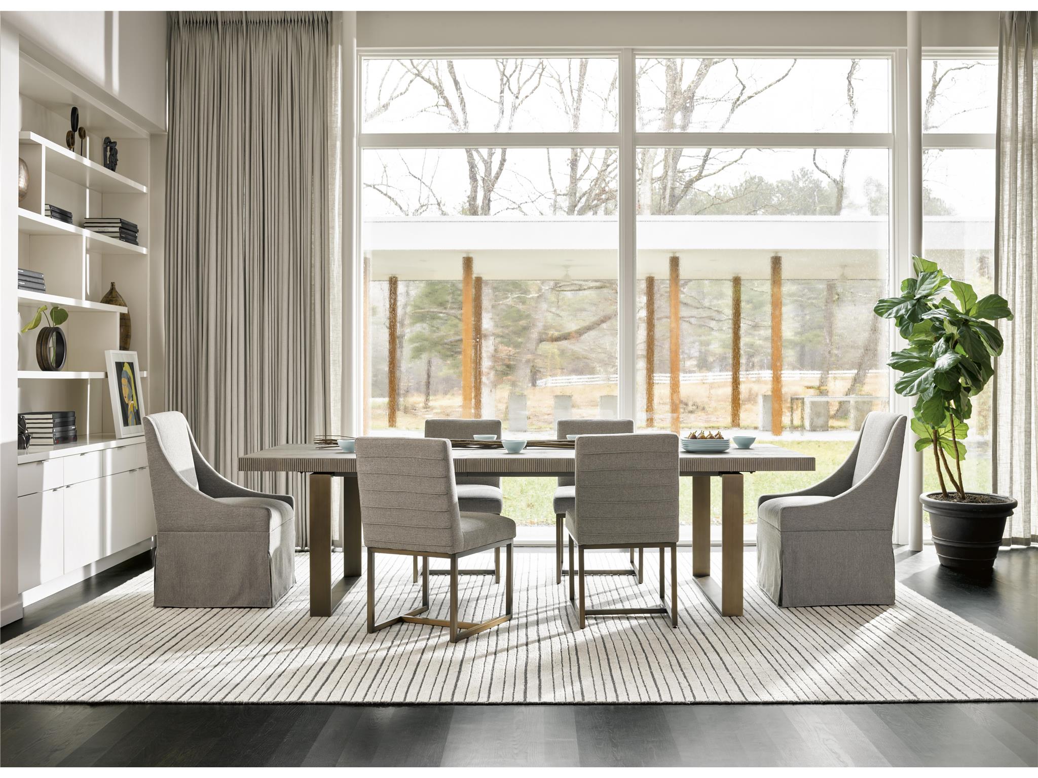 Townsend Castered Dining Chair - Image 2