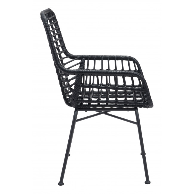 Lyon Dining Chair Black - Image 2
