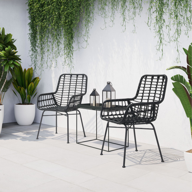Lyon Dining Chair Black - Image 7