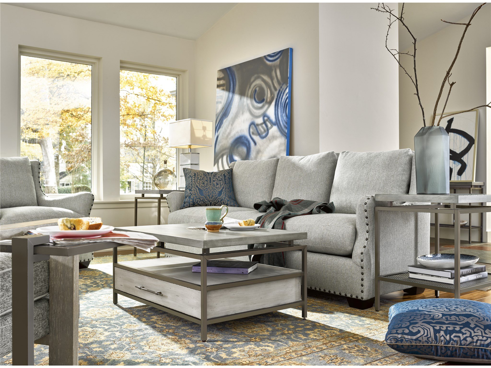 CURATED GARRISON END TABLE