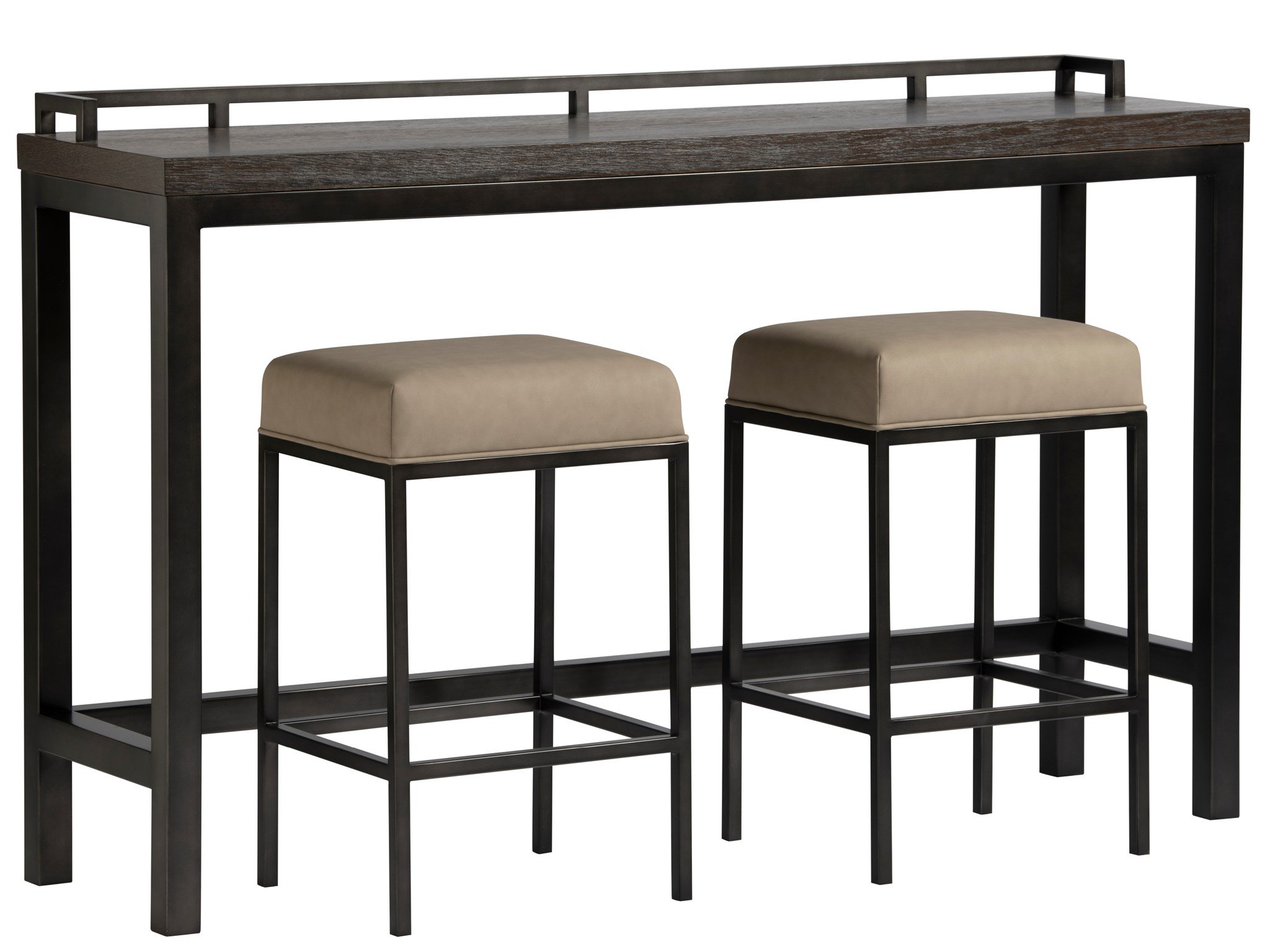 CURATED IRWIN CONSOLE WITH STOOLS - Image 2