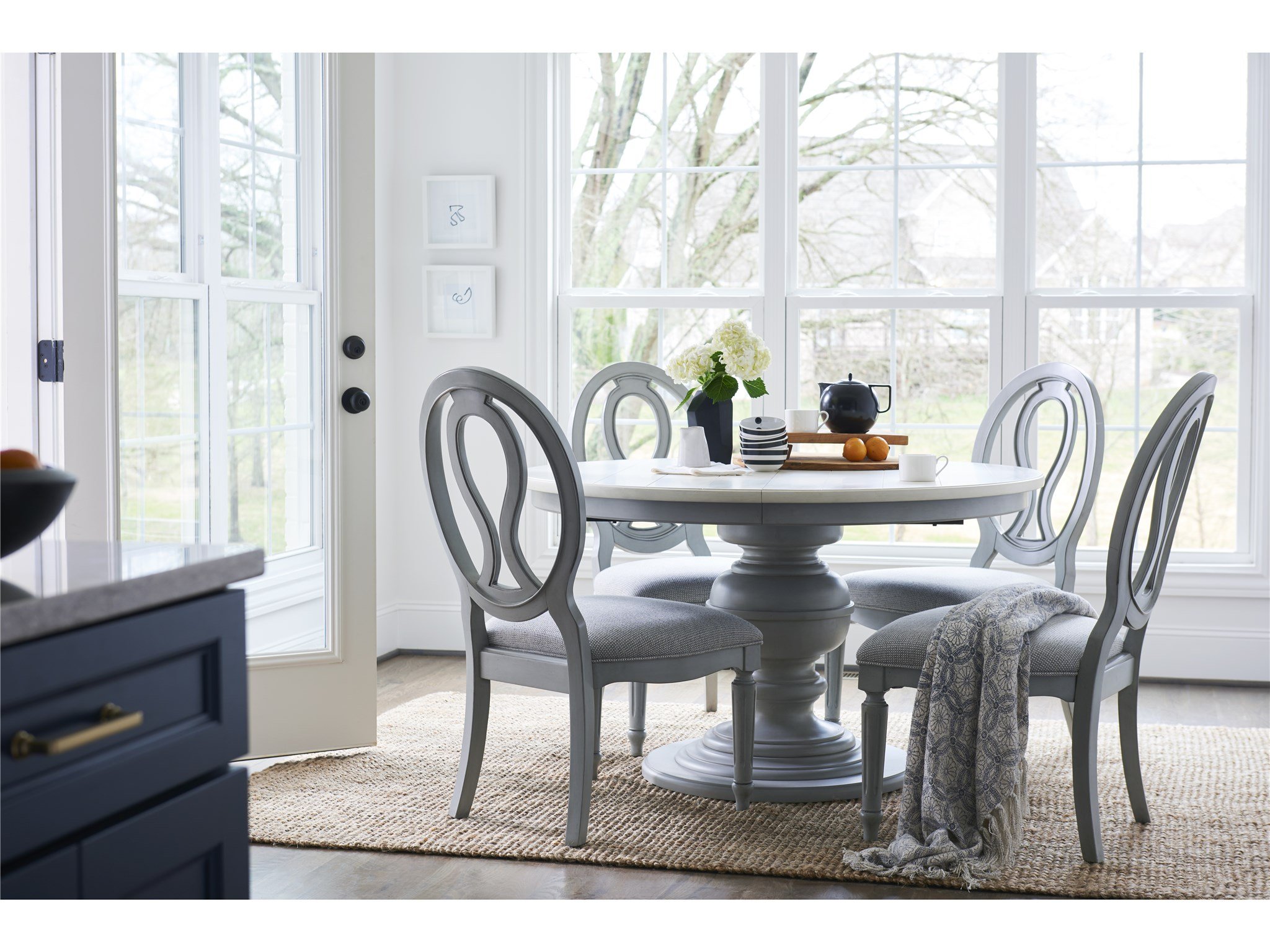 French Summer Hill Round Dining Table - Image 2