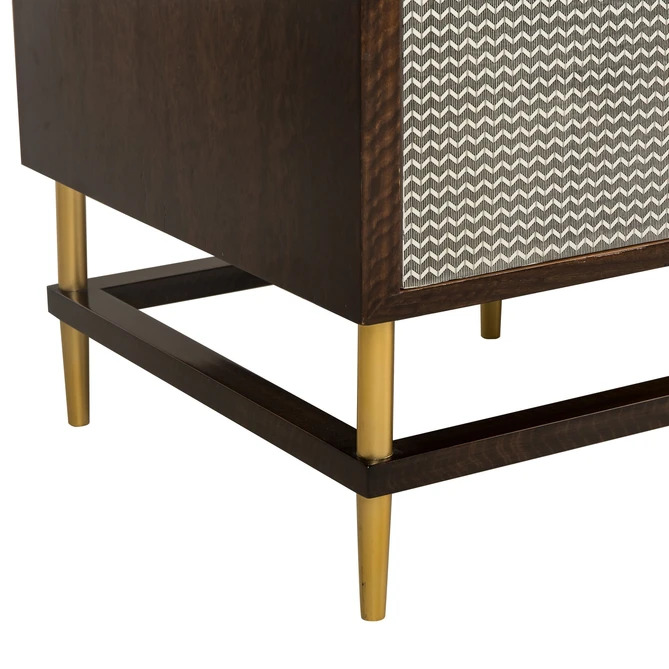 Herringbone Credenza - 4 Door - Image 5