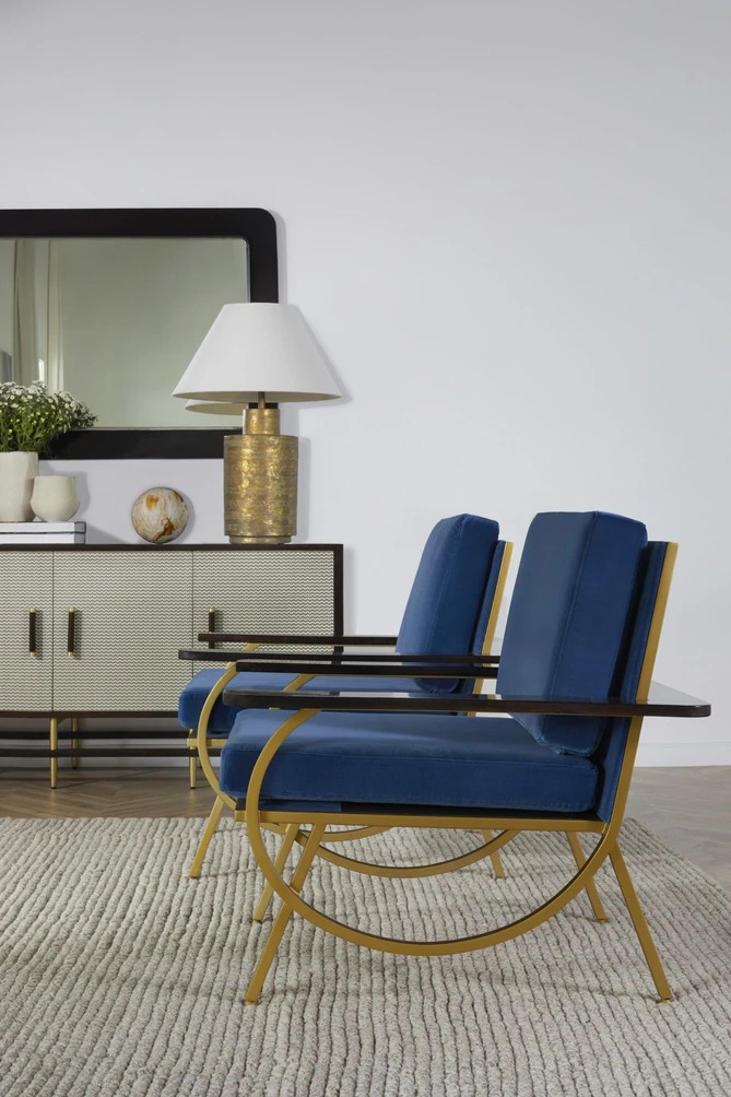 Herringbone Credenza - 4 Door - Image 6