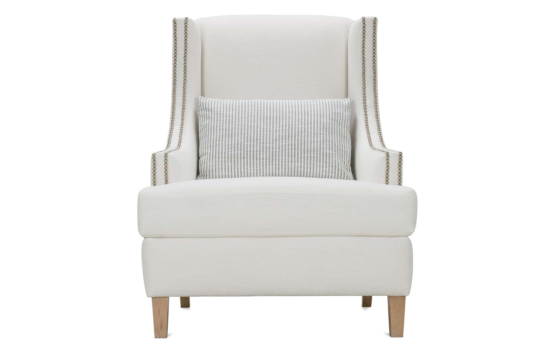 TINSLEY WITH NAILHEAD TRIM