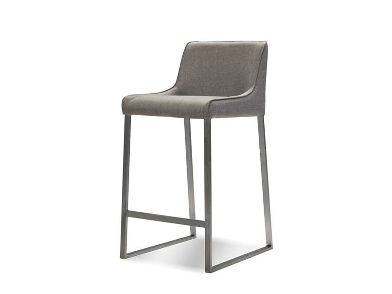 BENNETT COUNTER STOOL LIGHT GREY