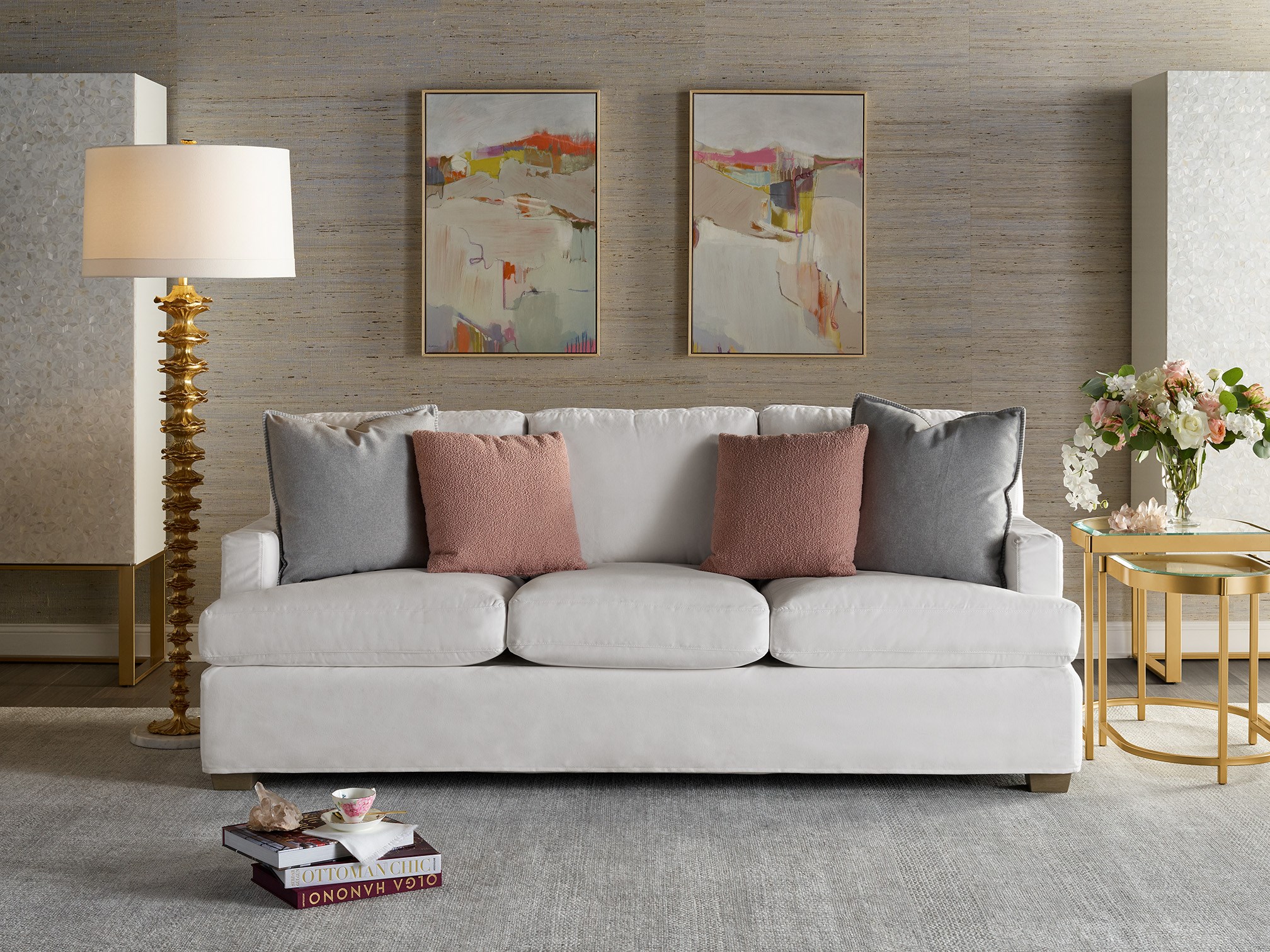 Malibu Slipcover Sofa - Image 2