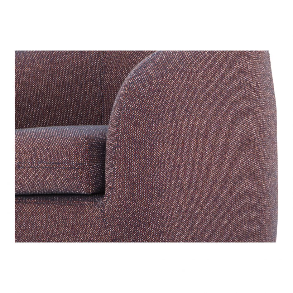 MAURICE SWIVEL CHAIR ROSA ORANGE - Image 6