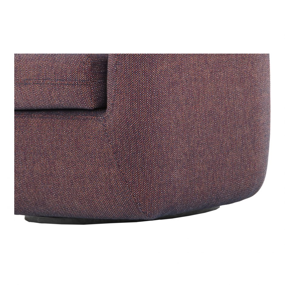 MAURICE SWIVEL CHAIR ROSA ORANGE - Image 7