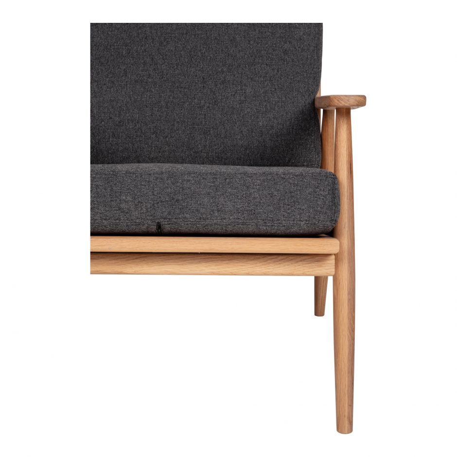 HARPER LOUNGE CHAIR ANTHRACITE - Image 5