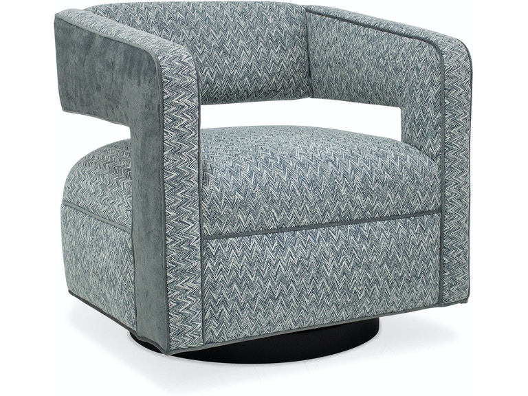 Mateo Swivel Chair - Wood Base