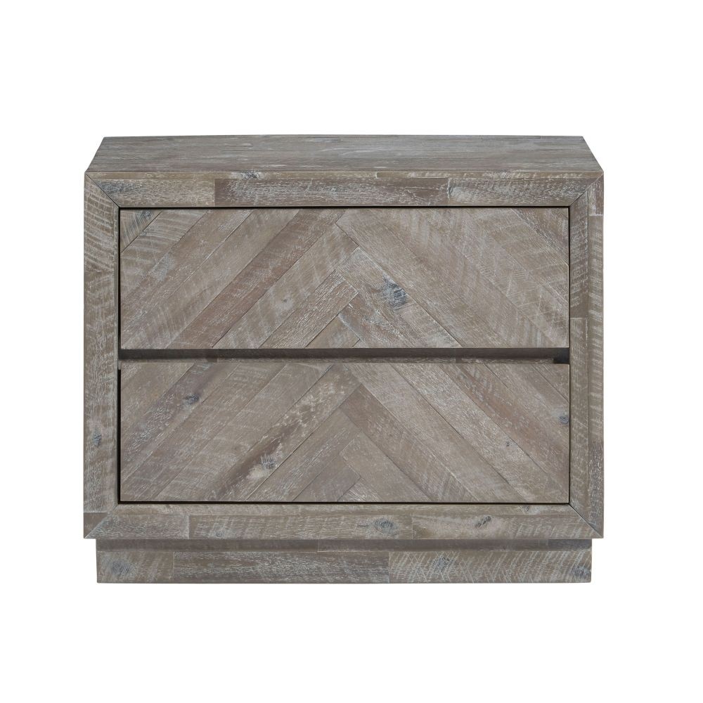 HERRINGBONE NIGHTSTAND Domicile Furniture