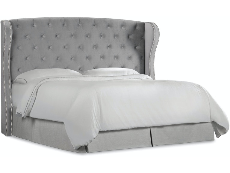 Nest Theory Heron Tufted 62in King 6/6 Upholstered Headboard