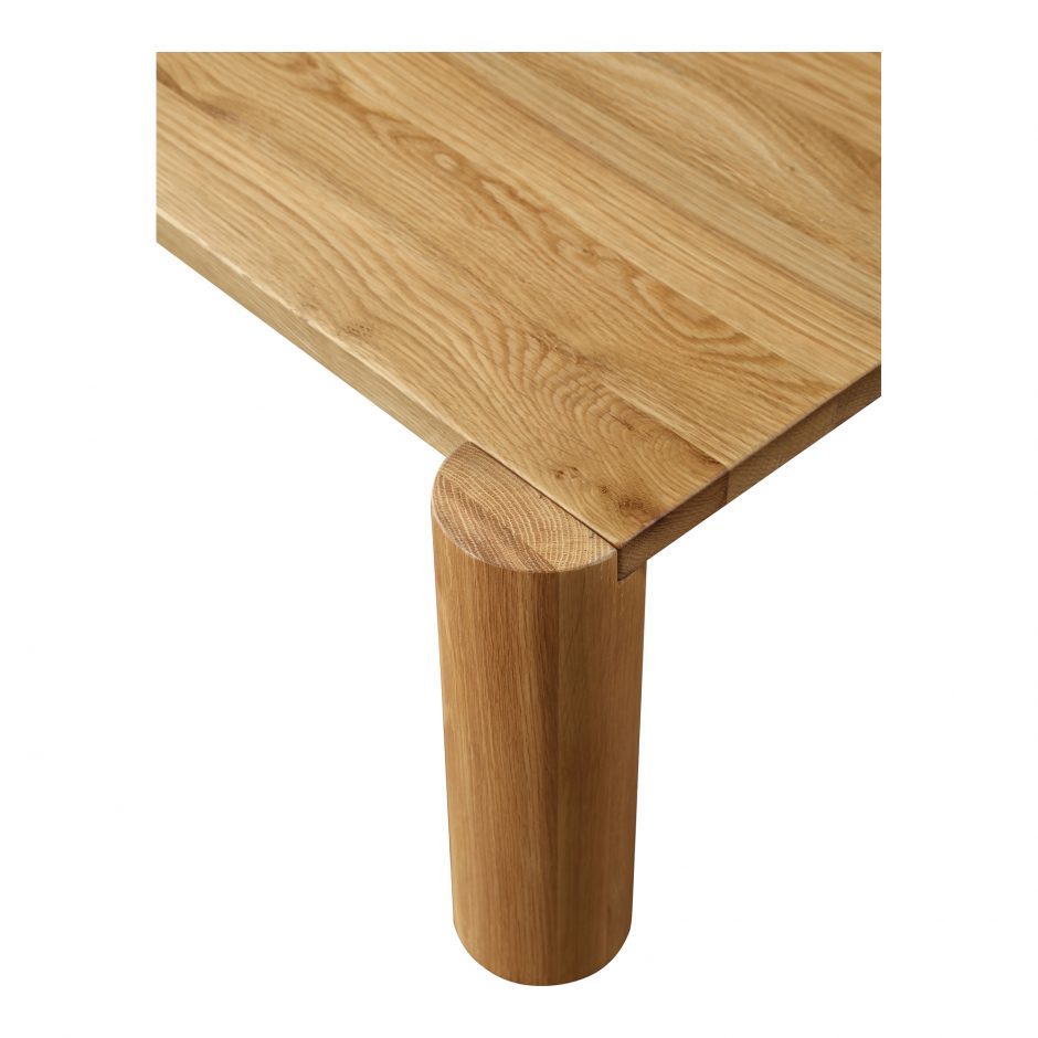 Post Coffee Table White Oak - Image 5