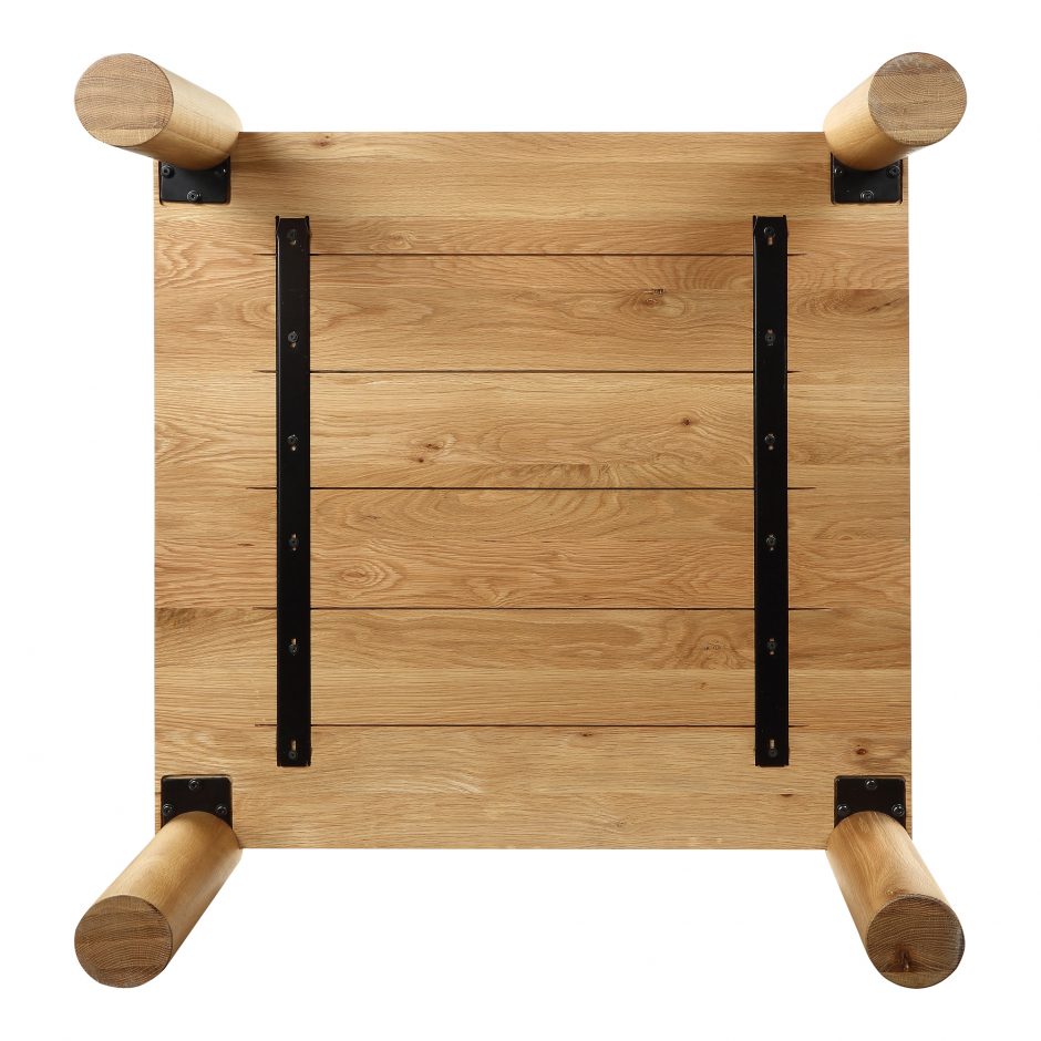 Post Coffee Table White Oak - Image 8