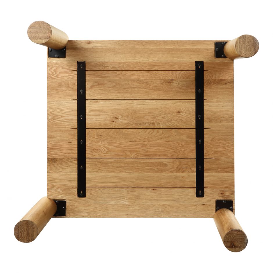 Post Coffee Table White Oak - Image 9