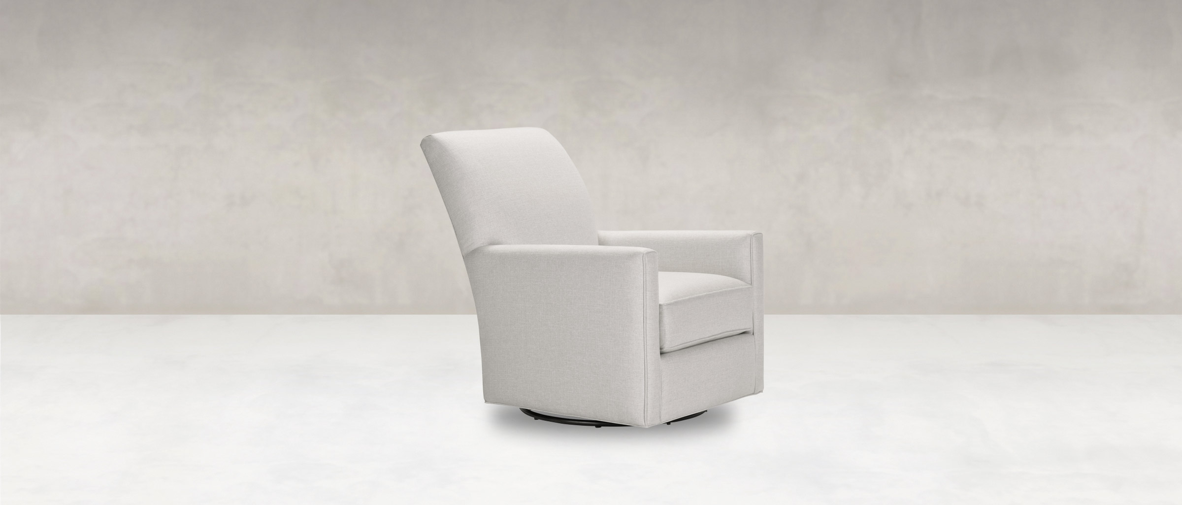 THE LUCY SWIVEL GLIDER CHAIR