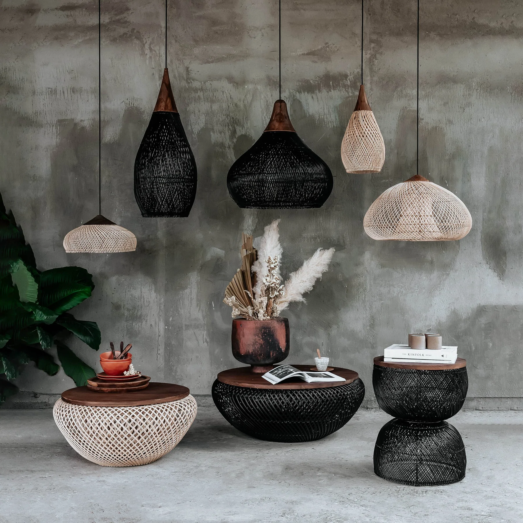 D-BODHI WAVE COFFEE TABLE - BLACK - Image 4