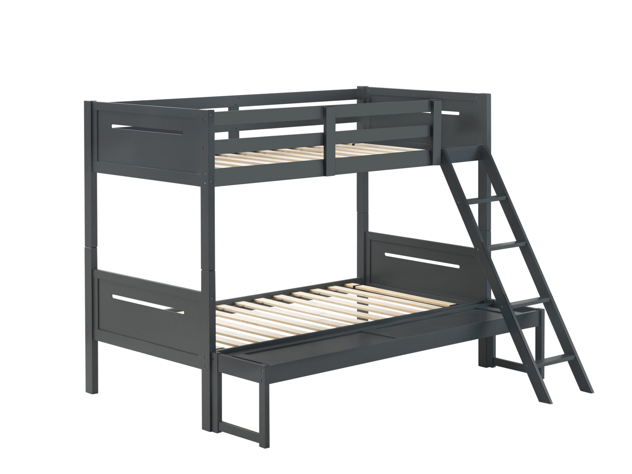 Littleton Twin/Full Bunk Bed Grey - Image 2