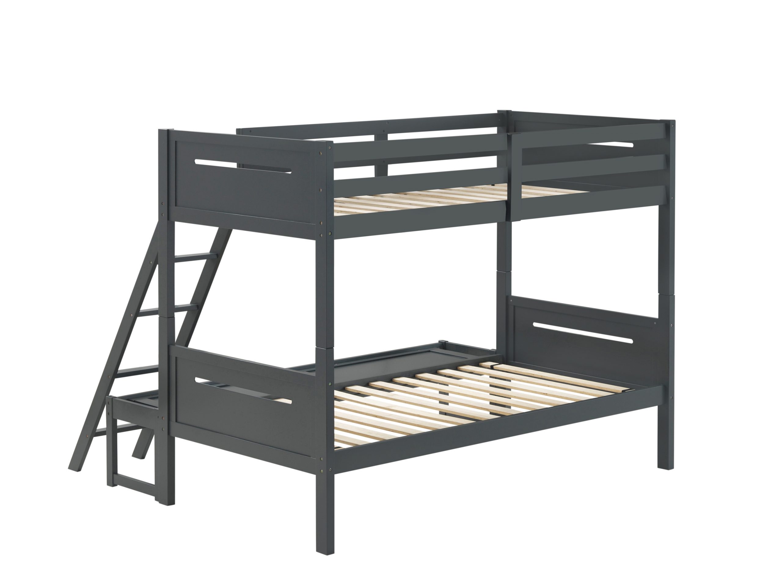 Littleton Twin/Full Bunk Bed Grey - Image 3