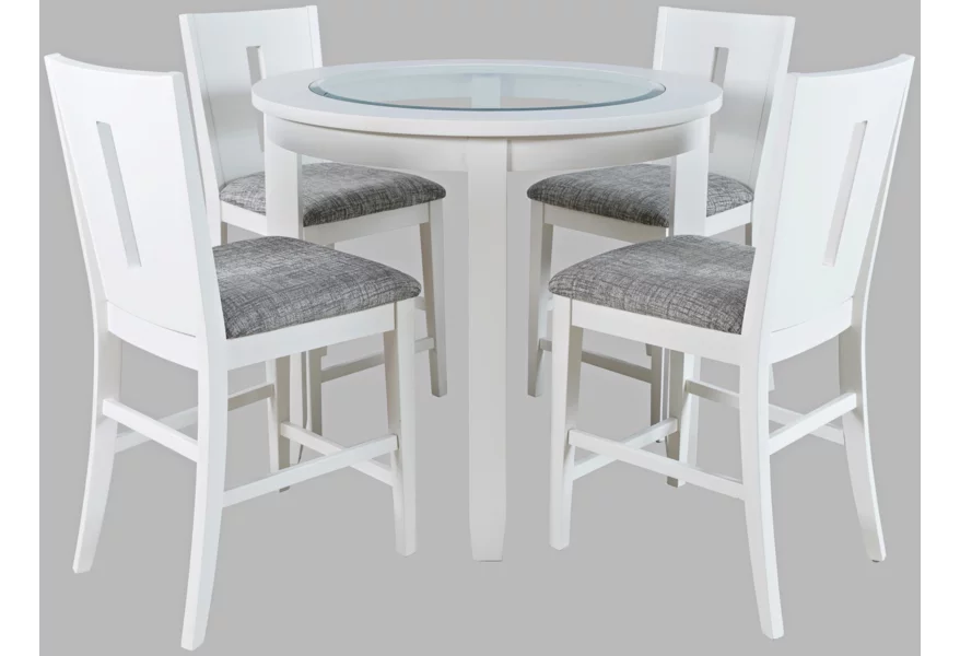 42" ROUND COUNTER HEIGHT DINING TABLE - Image 5