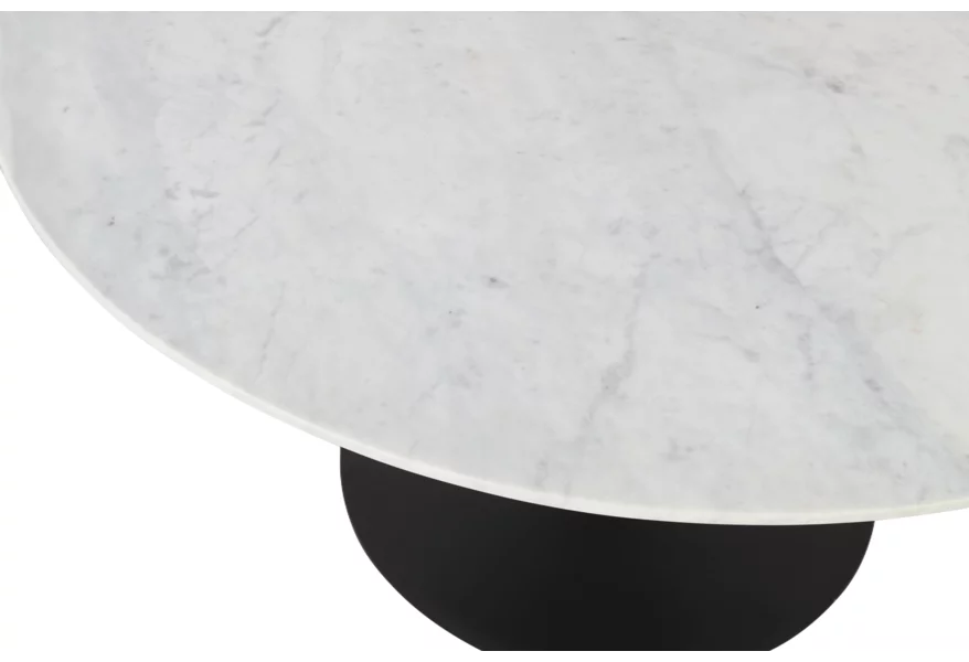 Rowan round marble dining table 54" - Image 2