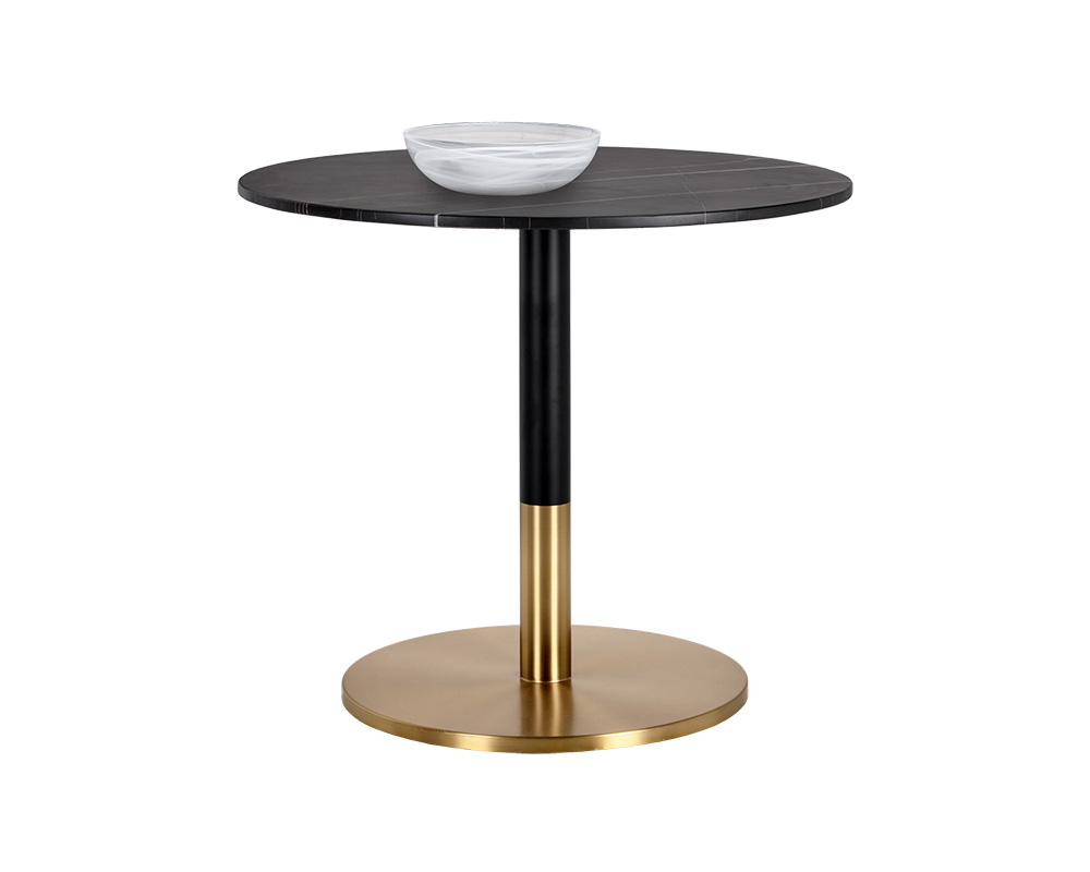 Massie Bar Table - Black Marble - Image 3