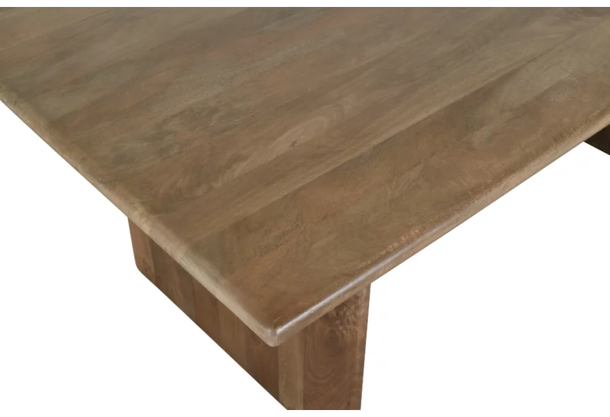 CONTEMPORARY BURKE RECTANGULAR DINING TABLE - Image 8