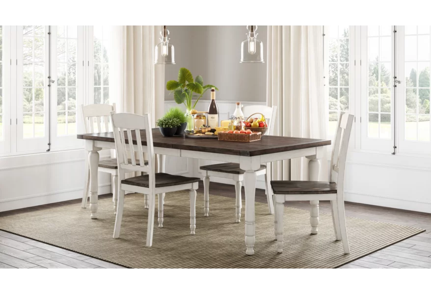 Madison county dining extension table - Image 6