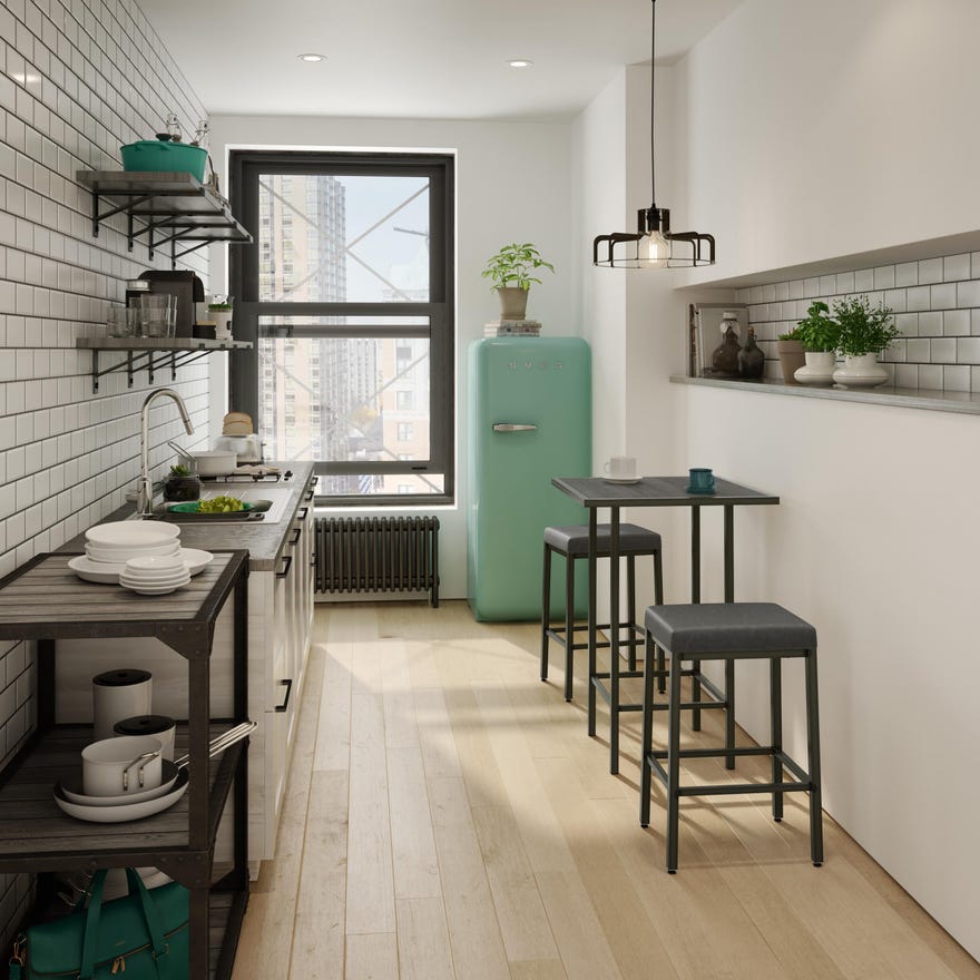 Bradley Non swivel stool - Image 2