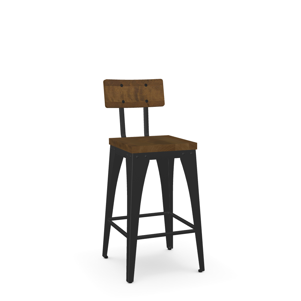 Upright Non swivel stool