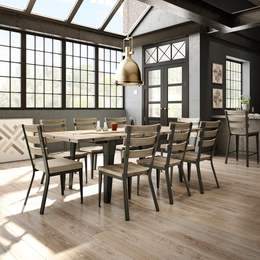 Tacoma Solid birch (1 1/2" thick) Extendable table - Image 3