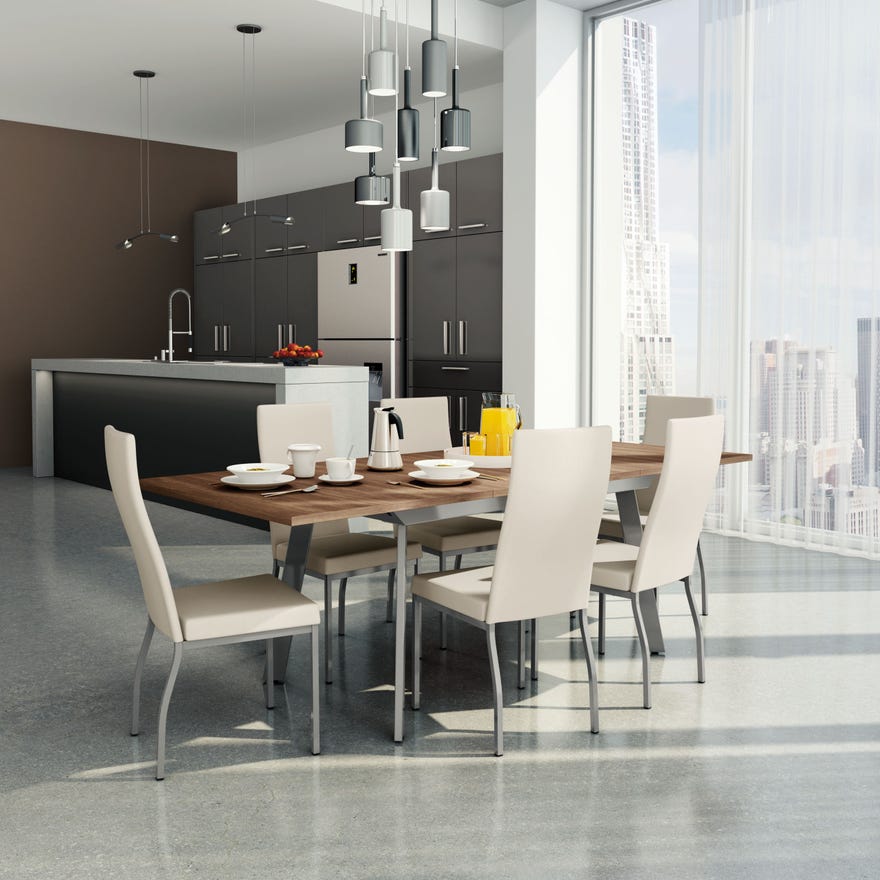 Nexus Birch veneer Extendable table - Image 2