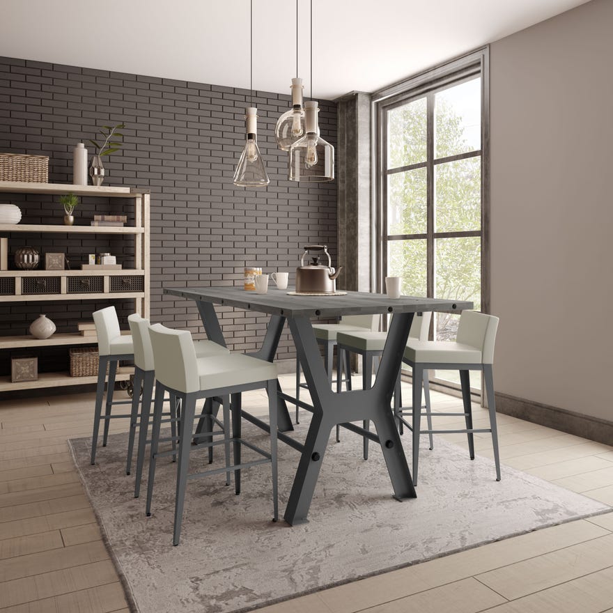 Parade Pub table Solid birch (1 1/2" thick) 40'' x 84'' - Image 2